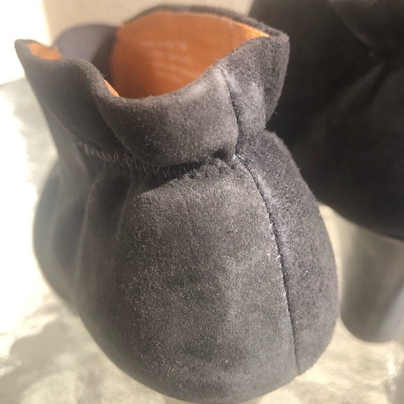 NEW NAYA Bara Suede Leather Booties Heels size 5 - Picture 9 of 14